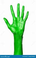 green hand